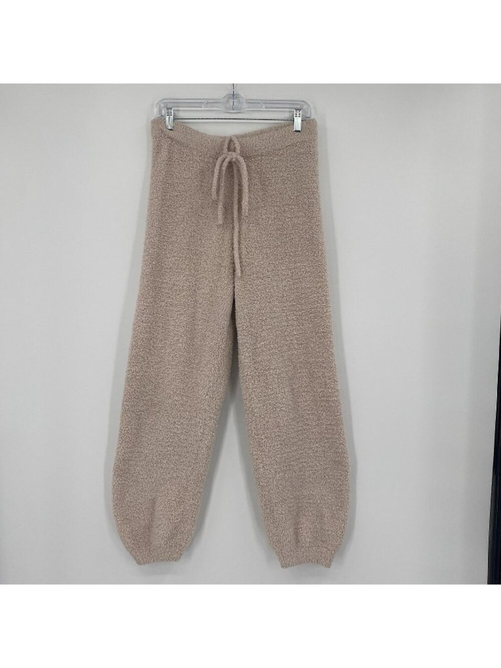 Skims Sherpa Teddy Jogger Pants L/XL Cozy Lounge Boucle High Rise